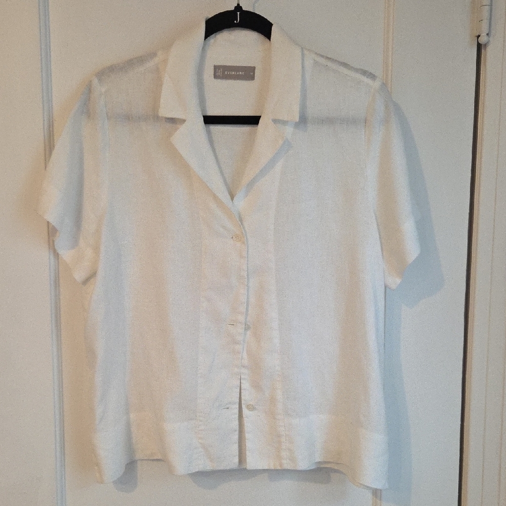 Everlane Short Sleeve Button-Down Shirt